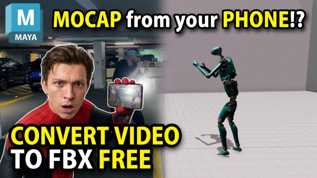 How to Convert Video to FBX Motion Data for Free